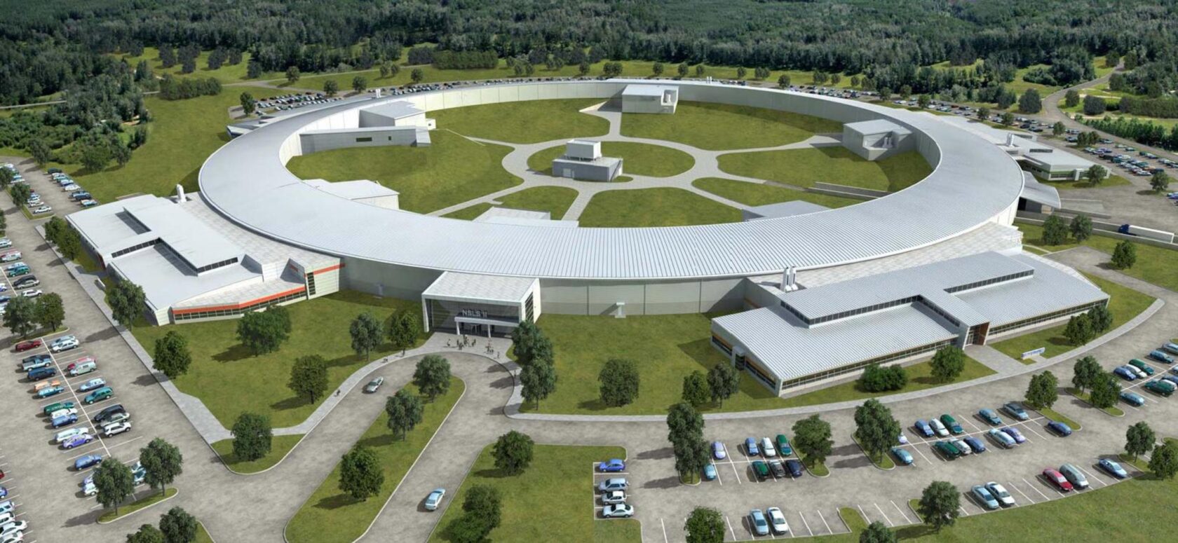 National Synchrotron Light Source II, Rendering of the Nati…