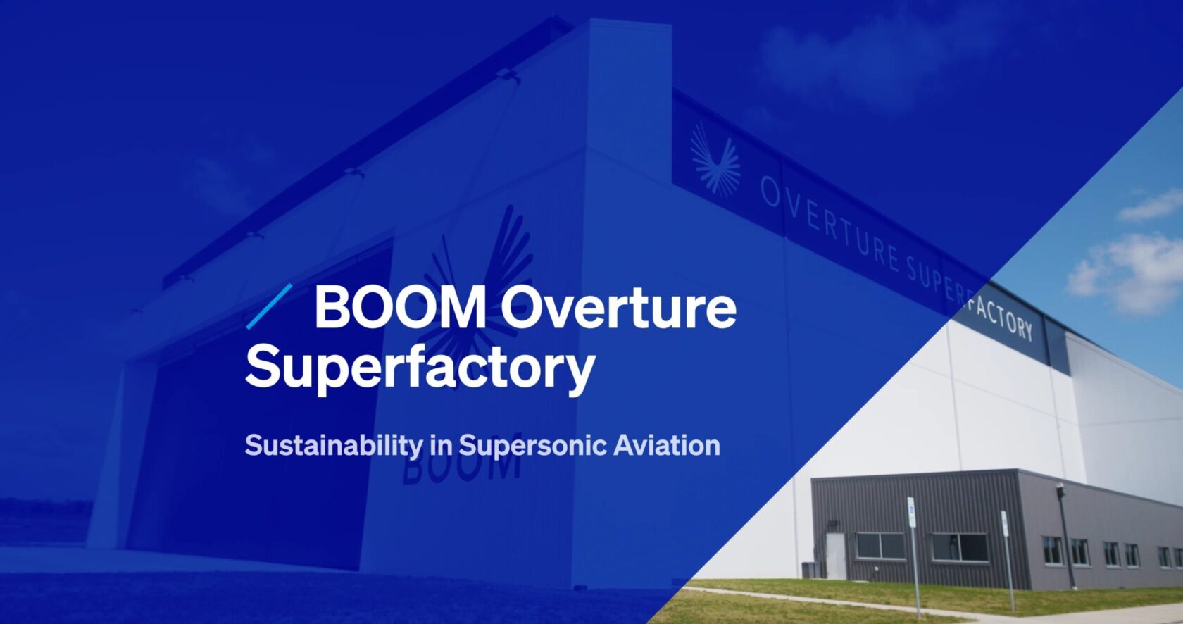 Thumbnail for a video on Salas O'Briens projects with BOOM Overture Superfactory