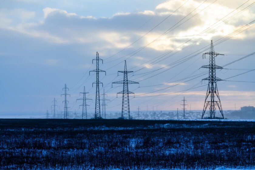 Stock Photo of Electrical Lines