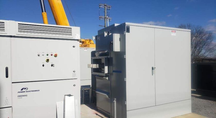 Exterior of AEP Battery Upgrades